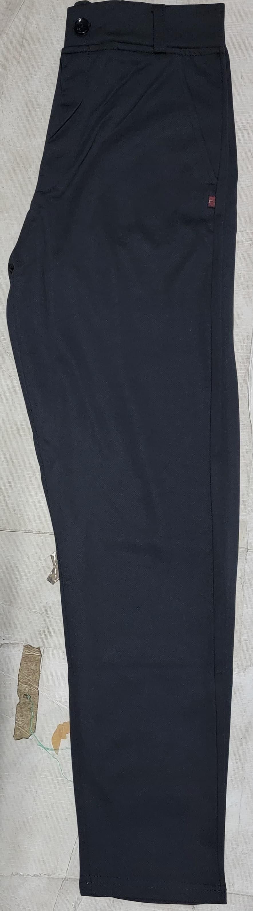 High Elasticity Men's Cotton Pants – Pack of 3 | Solid Color | Regular Fit Casual Bottoms