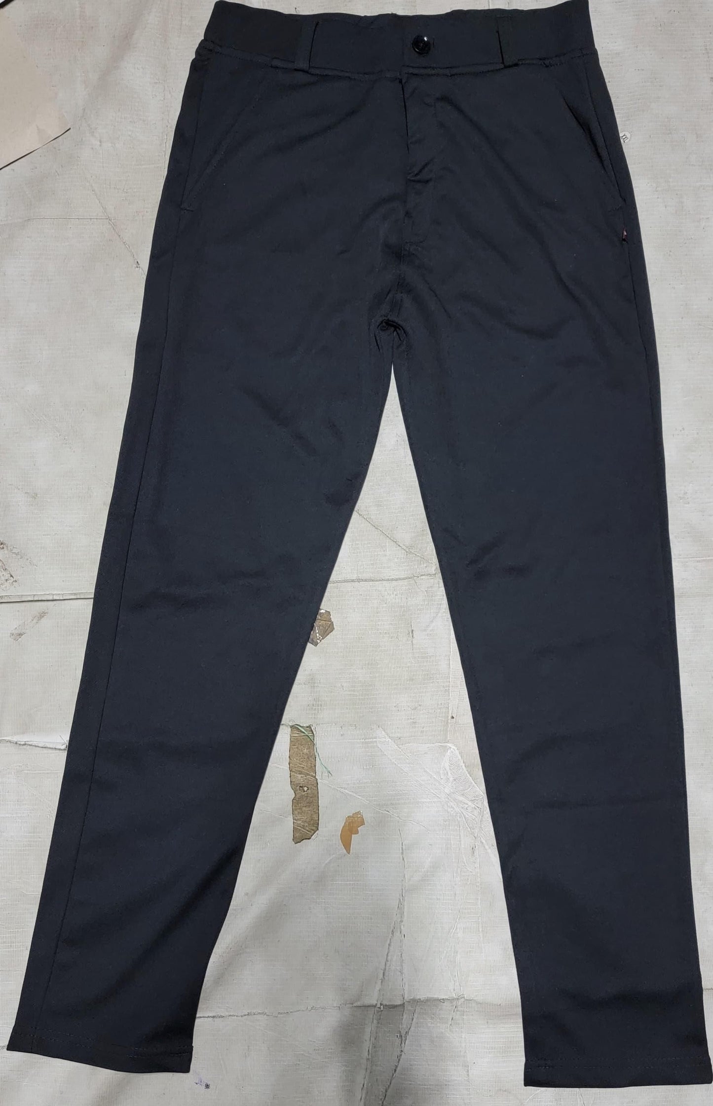 High Elasticity Men's Cotton Pants – Pack of 3 | Solid Color | Regular Fit Casual Bottoms