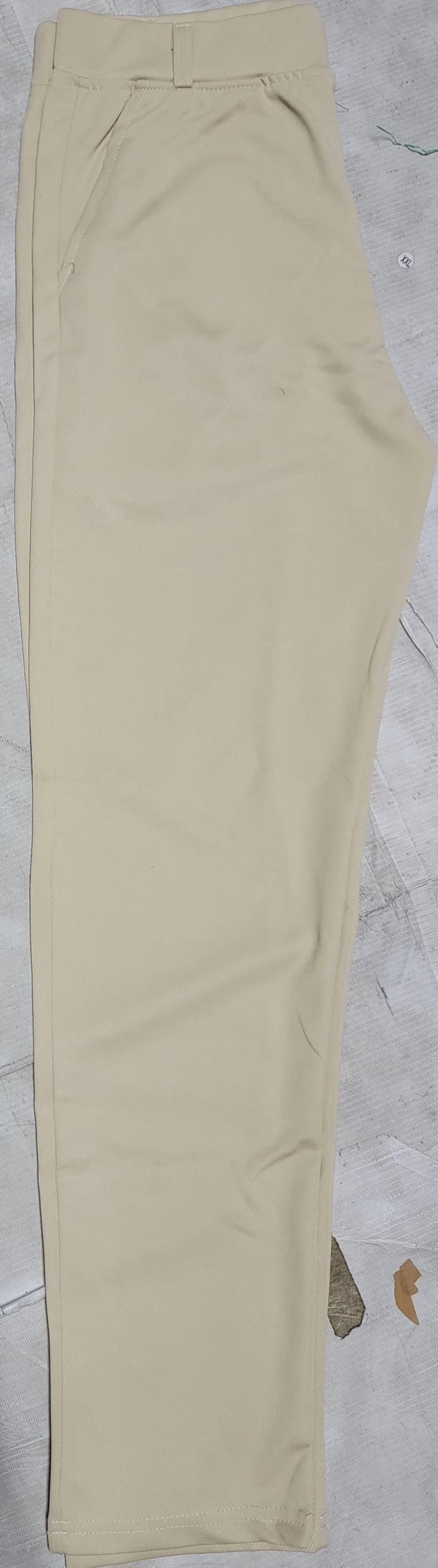 High Elasticity Men's Cotton Pants – Pack of 3 | Solid Color | Regular Fit Casual Bottoms